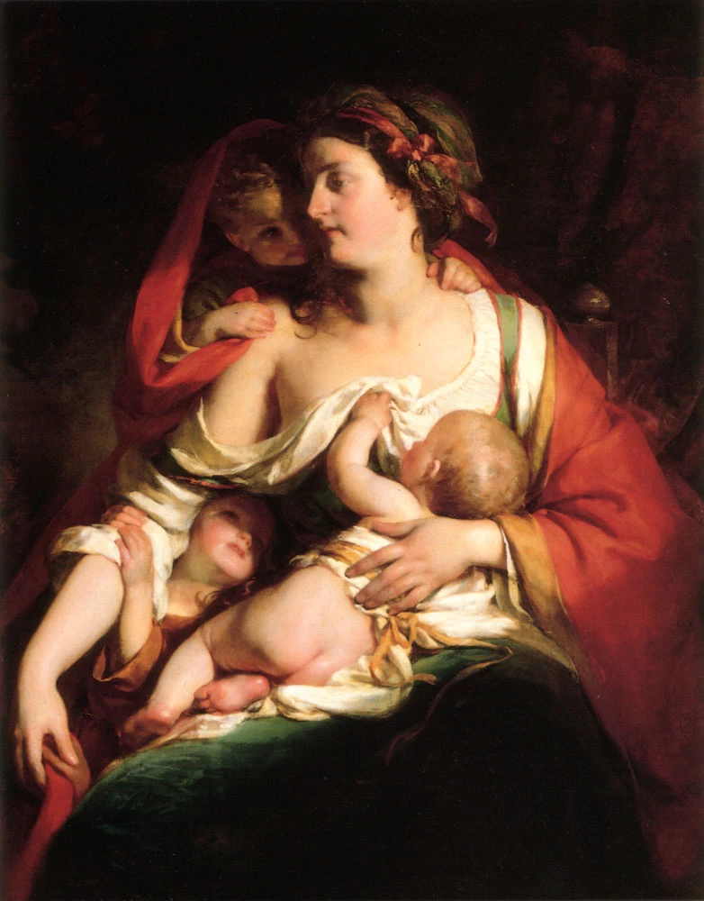 Madre e figli